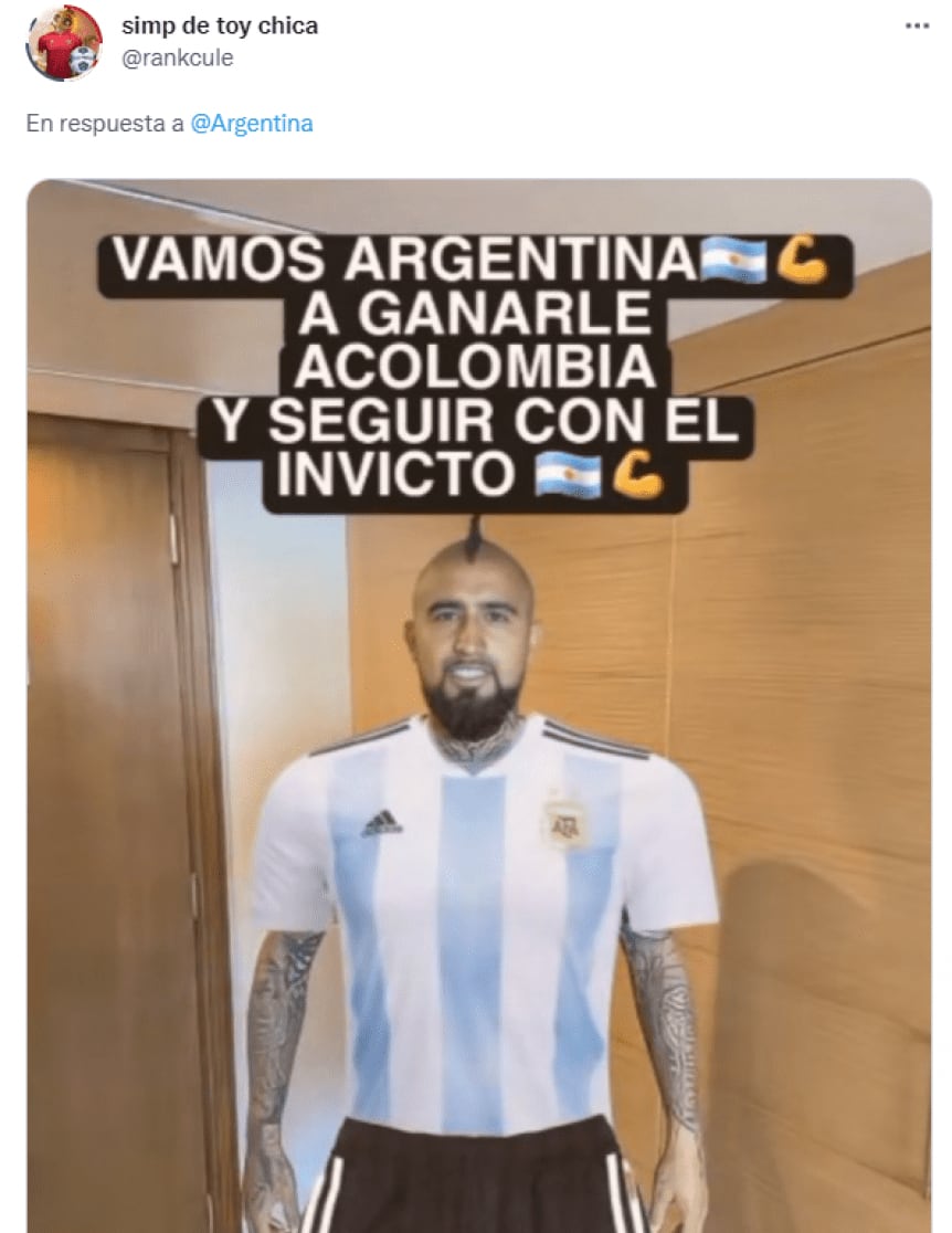 Los mejores memes del triunfo de la Selección Argentina frente a Colombia.