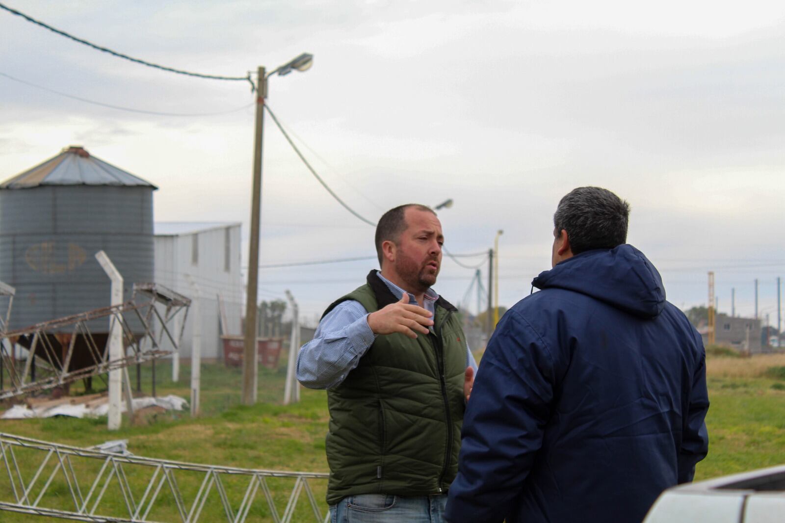 Mariano Hernández recorrió el Parque Industrial de Tres Arroyos