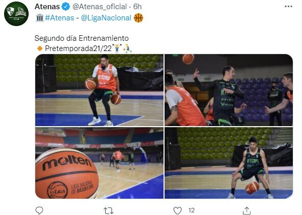 Con sólo dos entrenamientos, Atenas pega la vuelta.