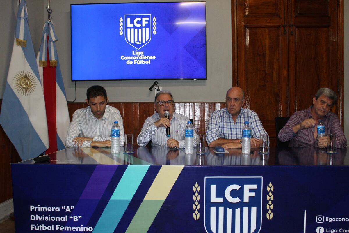 Salto Grande y la Liga Concordiense de Fútbol presentaron el Campeonato 2023