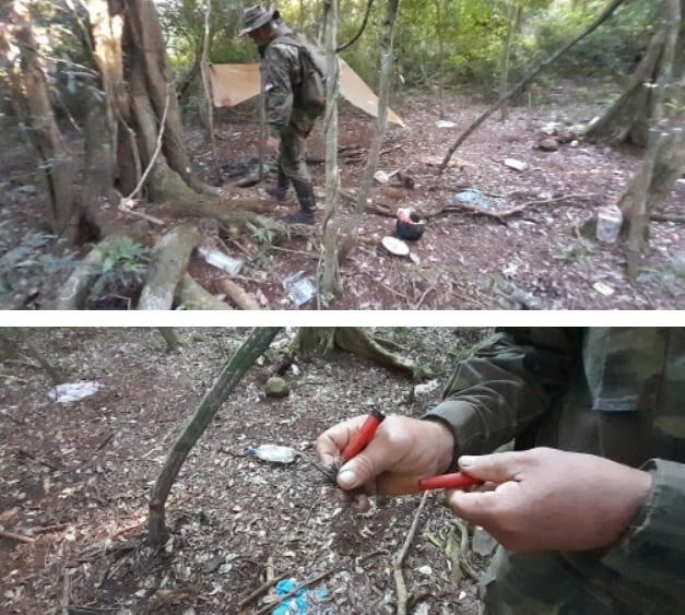 Detectan presencia de cazadores furtivos en Campo Grande.