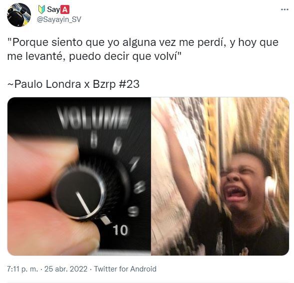 Los mejores memes de la sesión 23 de Paulo Londra y Bizarrap.