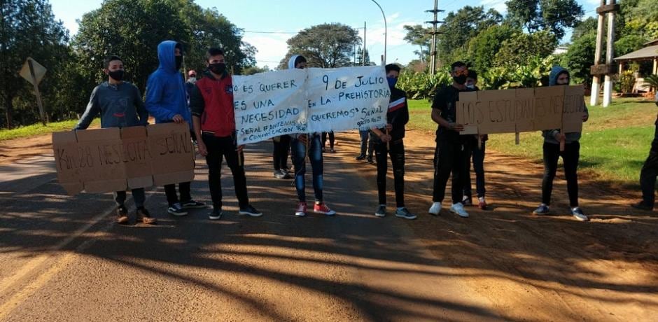 Los manifestantes se encuentran satisfechos con los resultados.