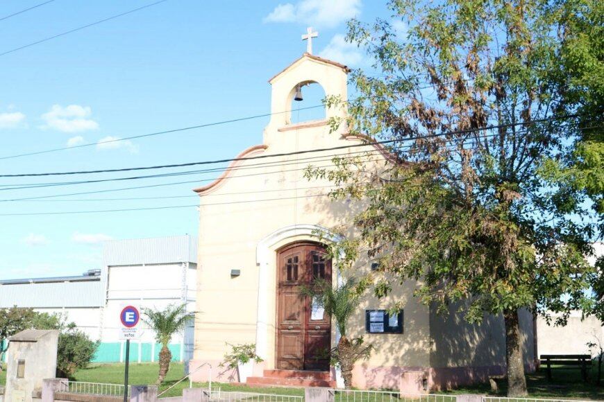 La capilla convertida en consultorio respiratorio