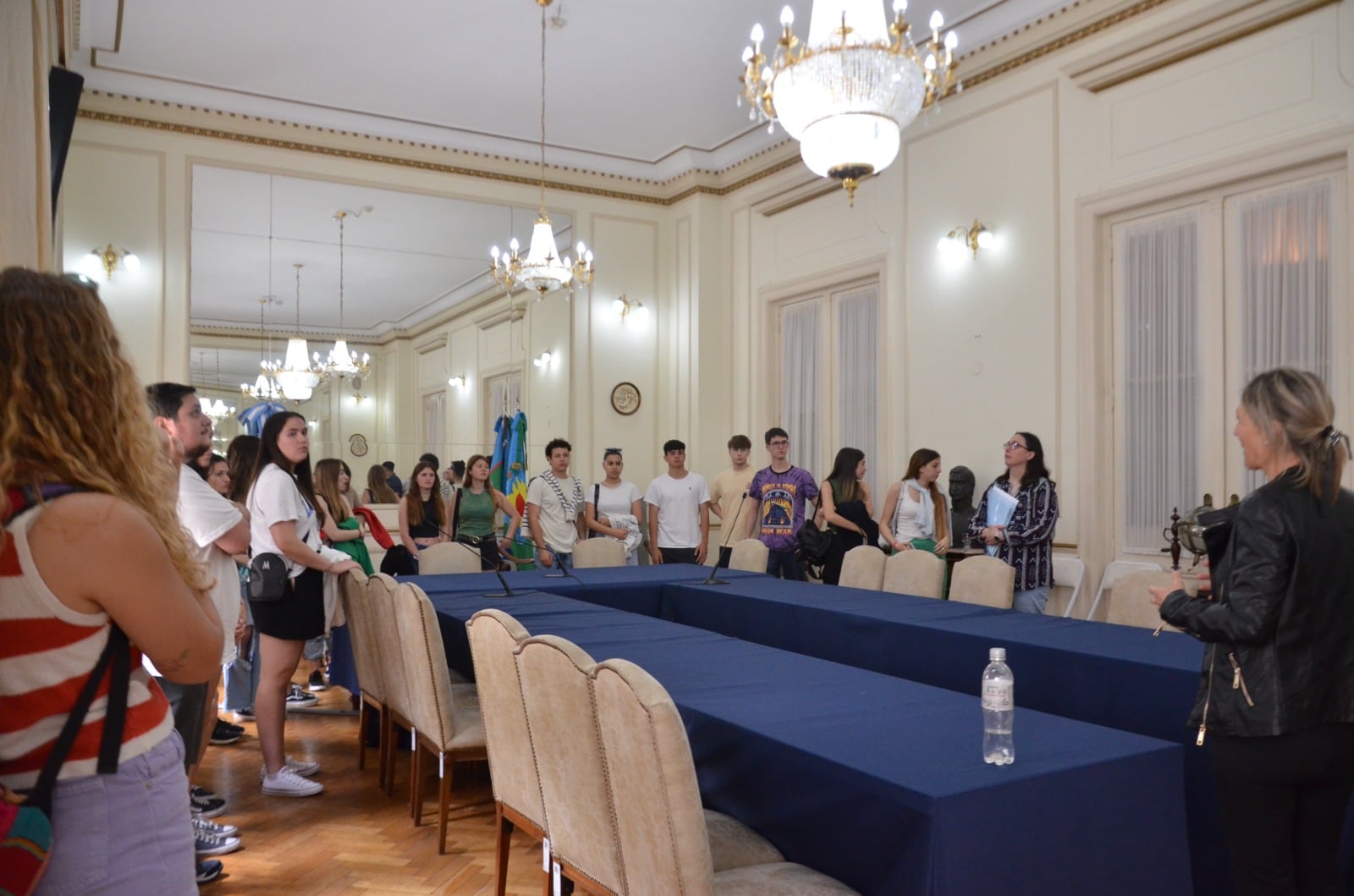 Ganadores del Concejo Estudiantil de Tres Arroyos visitaron La Plata