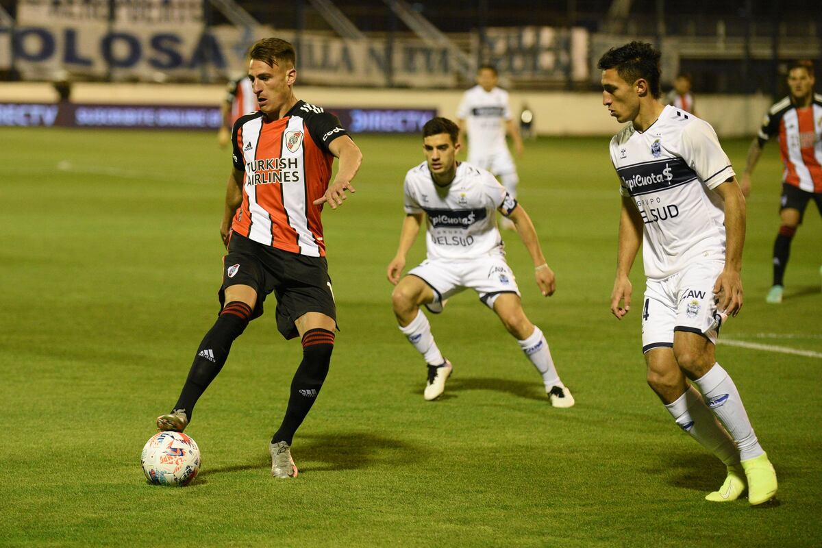 Liga Profesional: River y Gimnasia no se sacaron diferencias y empataron 1-1