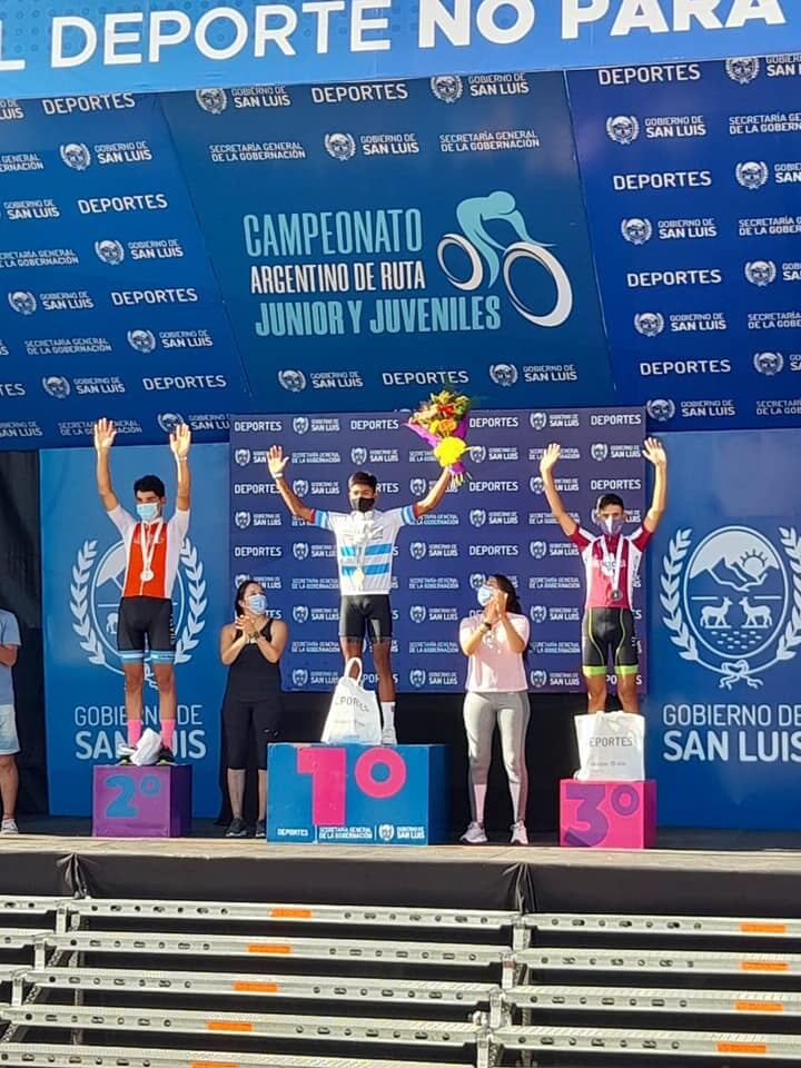 El joven de 16 años ganó el primer título del Campeonato Argentino de juniors y menores para Salta.