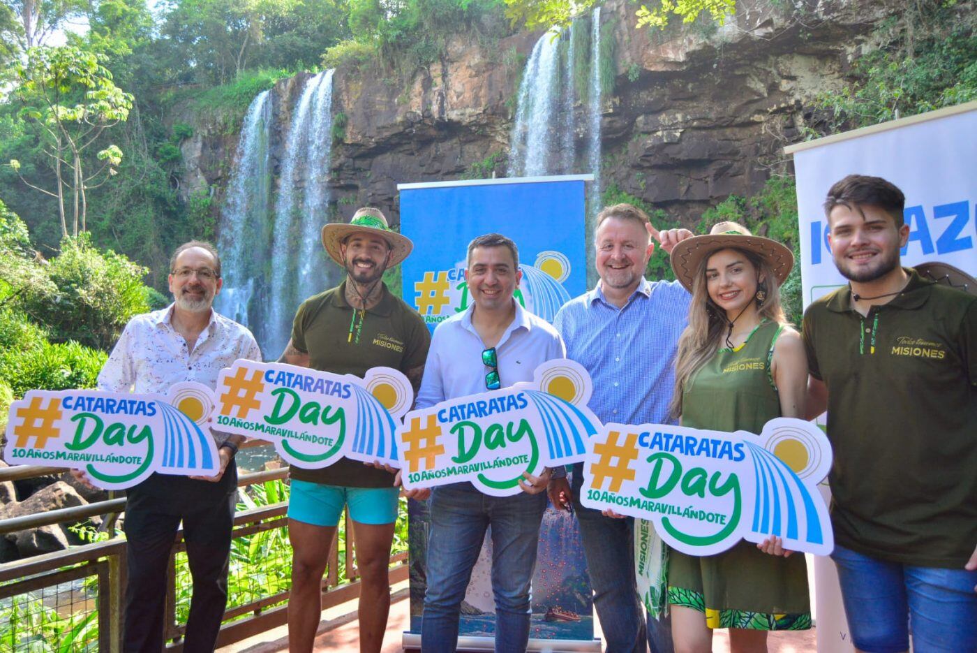 #CataratasDay: celebración por los 10 años de las Cataratas del Iguazú como Maravilla Natural del Mundo.