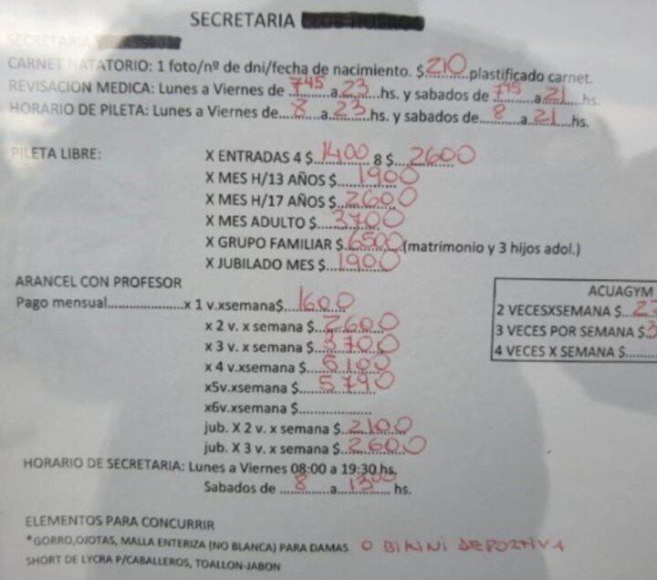 Natatorio de Comodoro Rivadavia en la mira por el reglamento.