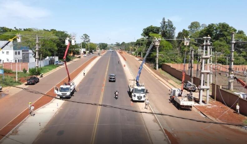 Obras de energía en Posadas mejorarán el servicio para los usuarios.