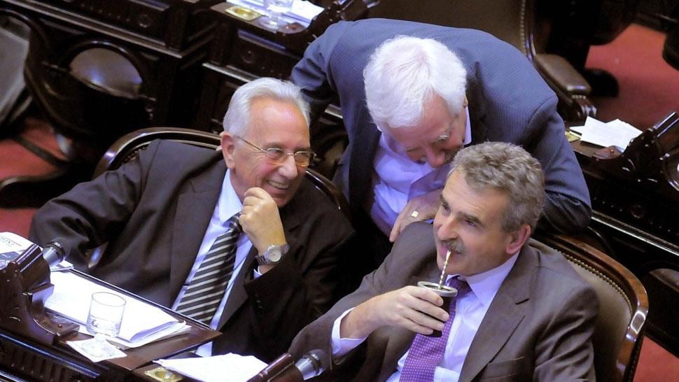 Agustín Rossi durante su presencia como jefe de bloque en el Congreso. 