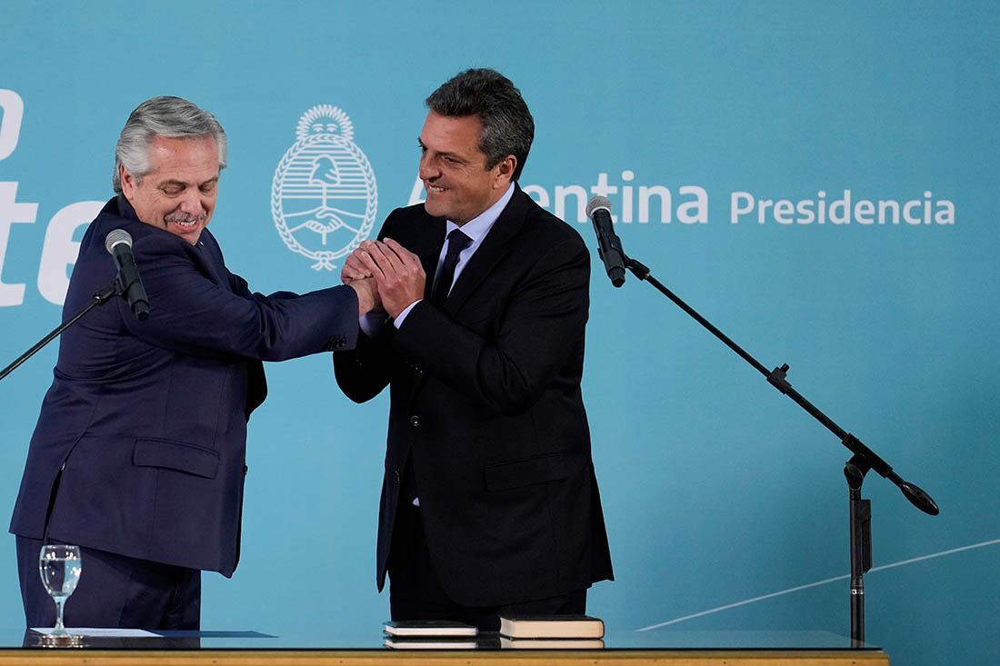 Sergio Massa anunció sus medidas económicas y el presidente Alberto Fernández envió un guiño al campo