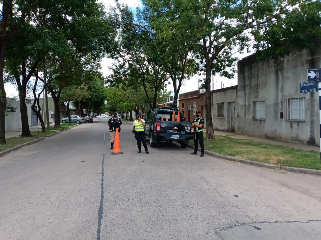 Operativo de saturación policial en el norte de la ciudad