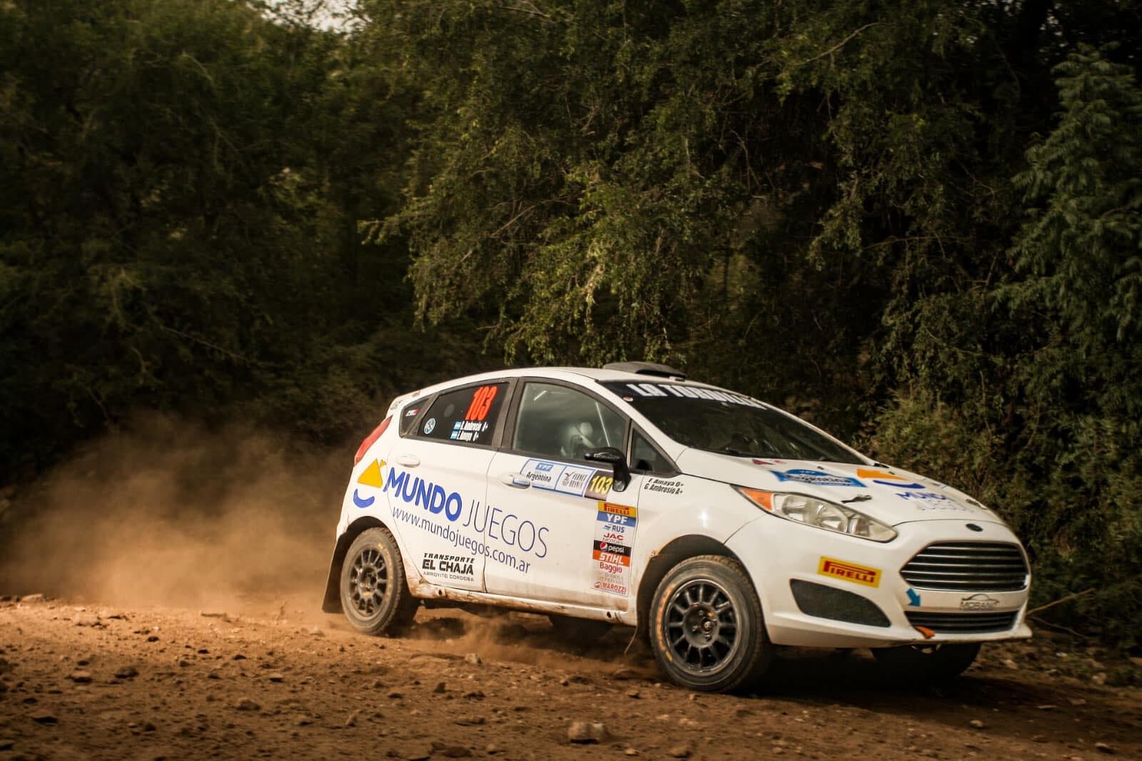 Guillermo Ambrosio de La Tordilla Rally Argentino