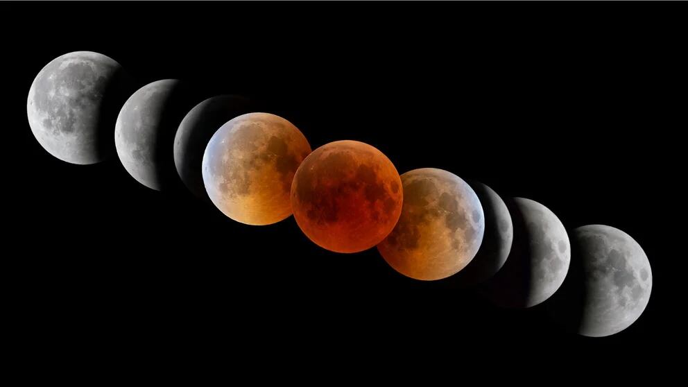 En esta oportunidad el satélite natural de la Tierra se teñirá de rojo, por lo que se convertirá en una “Luna de Sangre”. / Foto: Gentileza