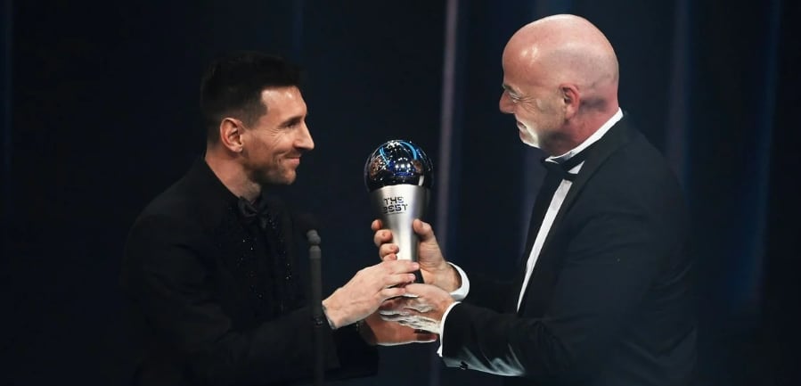 Lionel Messi fue elegido como mejor jugador del 2022.