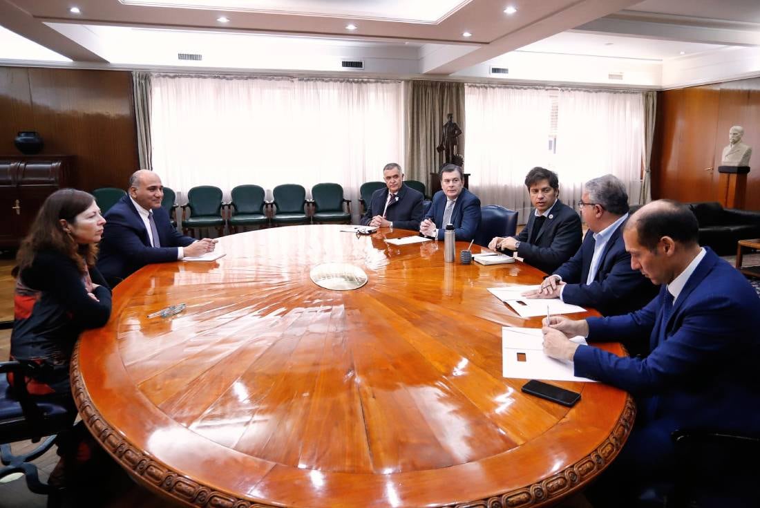 Batakis tomó nota de las demandas de las provincias. Foto: Jefatura de Gabinete.