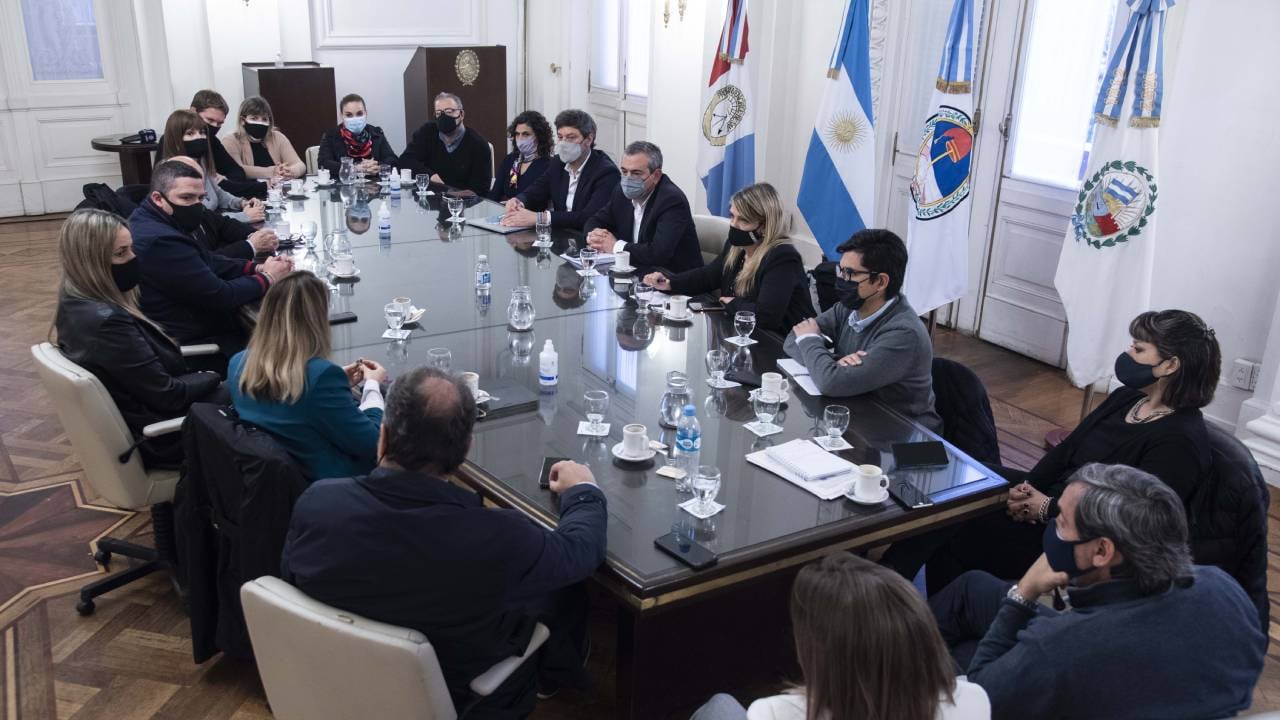 Reunión entre Pablo Javkin y concejales rosarinos por la inseguridad