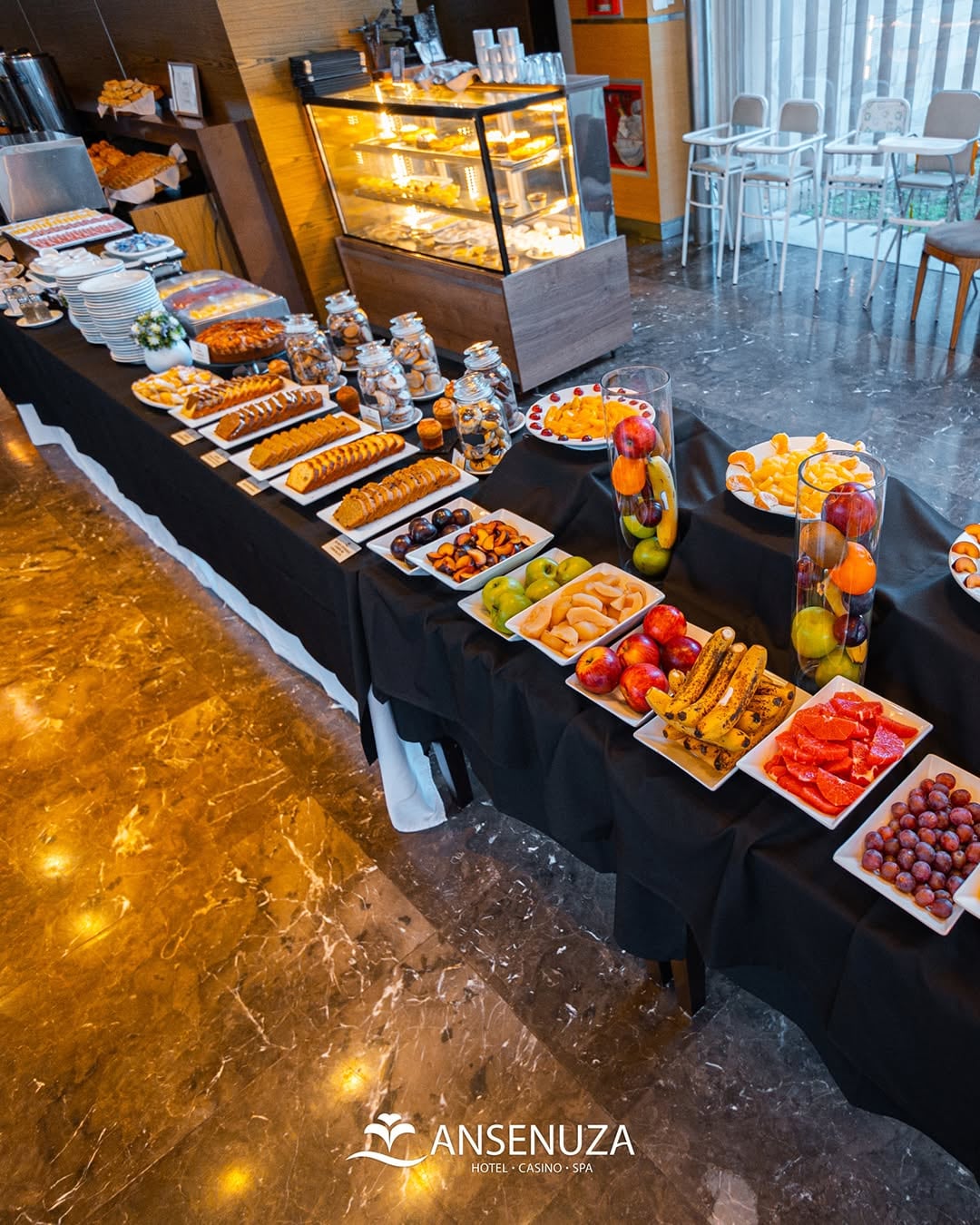 Los desayunos buffets de Ansenuza Hotel Casino Spa.