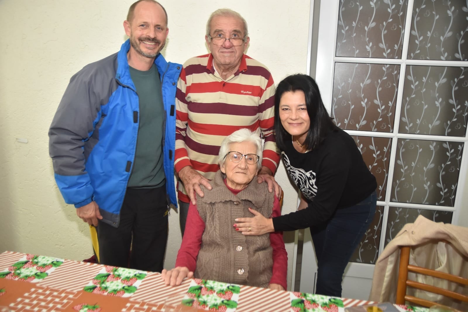 Doña Lucía Revello cumplió 100 años de vida