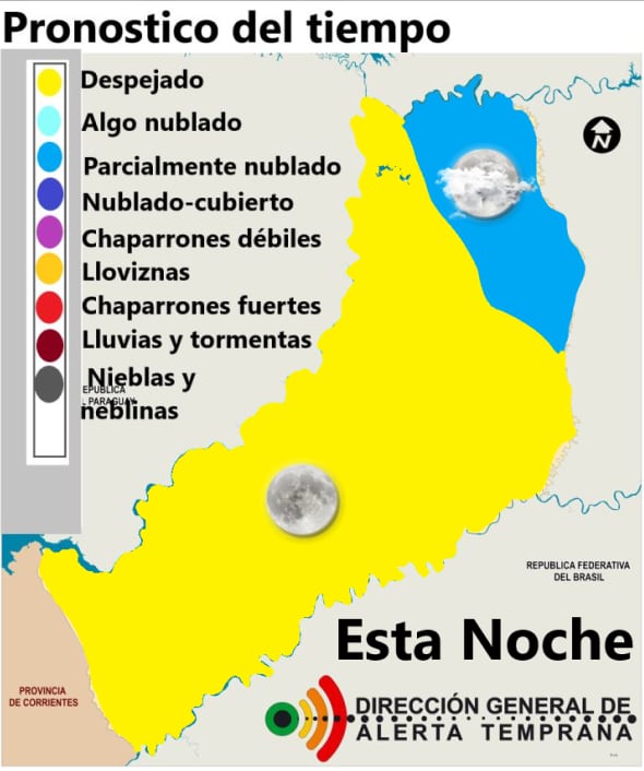 Jueves con probabilidad de tormentas por la mañana y una rápida mejora por la tarde