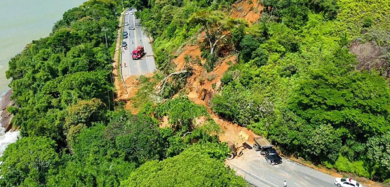 El temporal en Brasil.