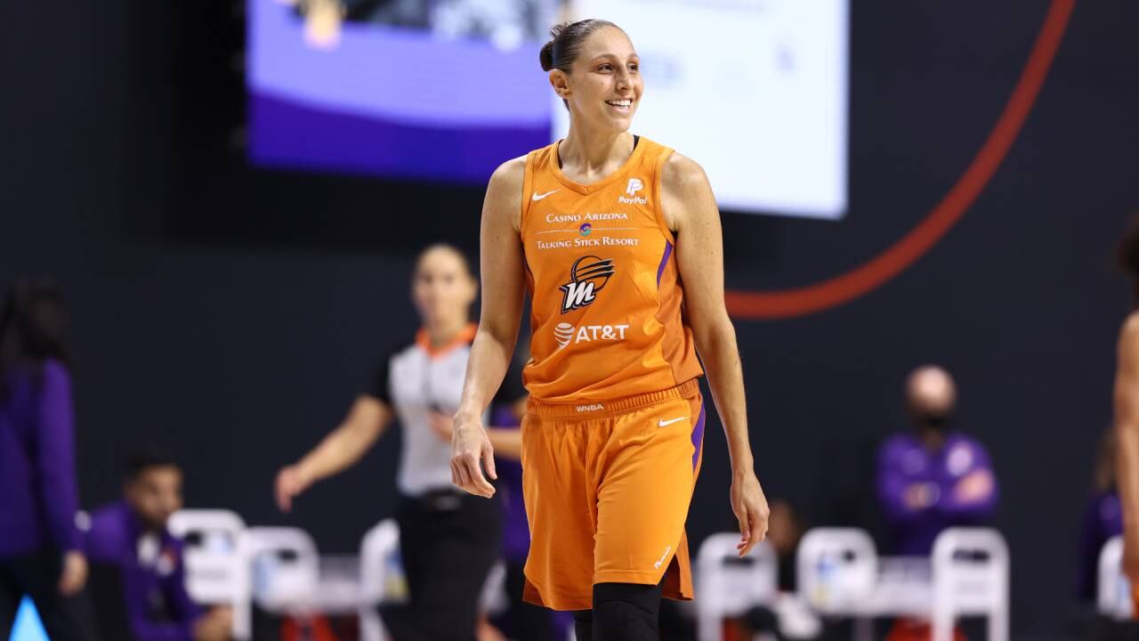 Diana Taurasi jugando para Phoenix