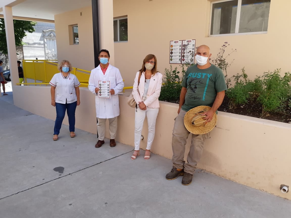 Plantas nativas en el Hospital Materno Infantil