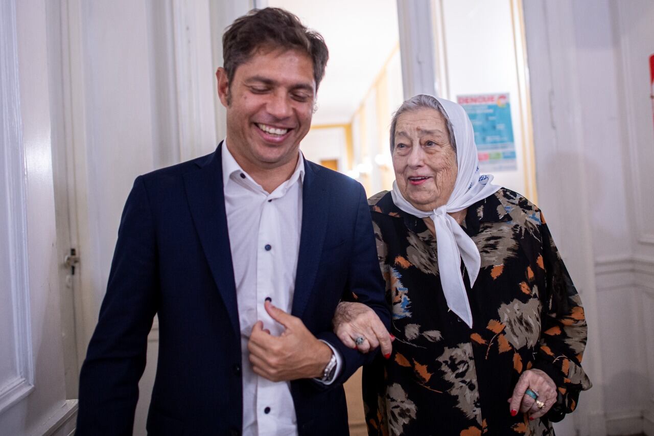 La despedida de Axel Kicillof