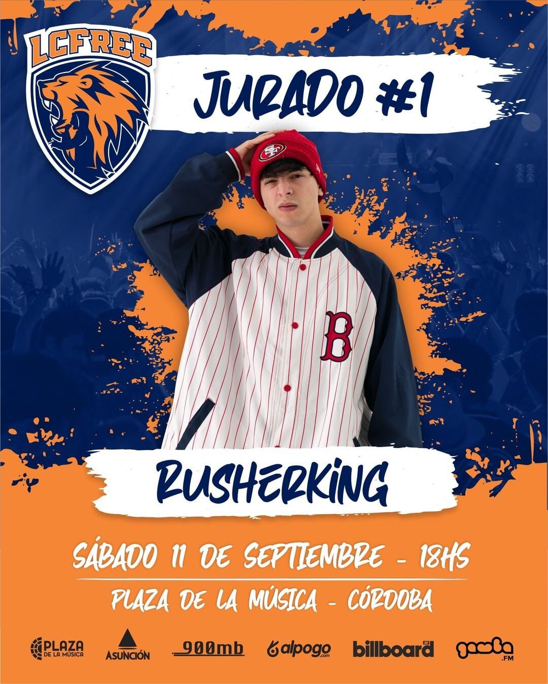 Rusherking será uno de los jurados.