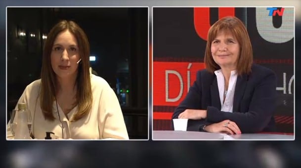 María Eugenia Vidal desmintió un enfrentamiento con Bullrich.