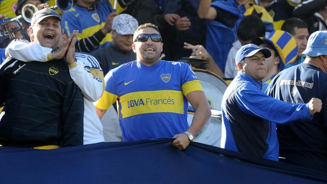 Mauro Martín, el jefe de la barra brava de Boca (Foto: DyN / Archivo).