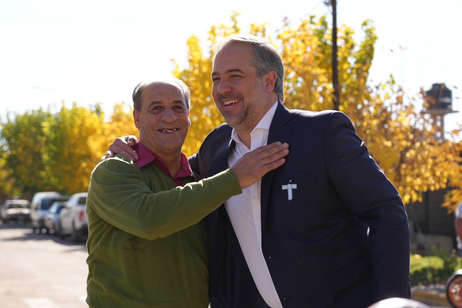 Matías Stevento inauguró una nueva plaza en el sur de Maipú.