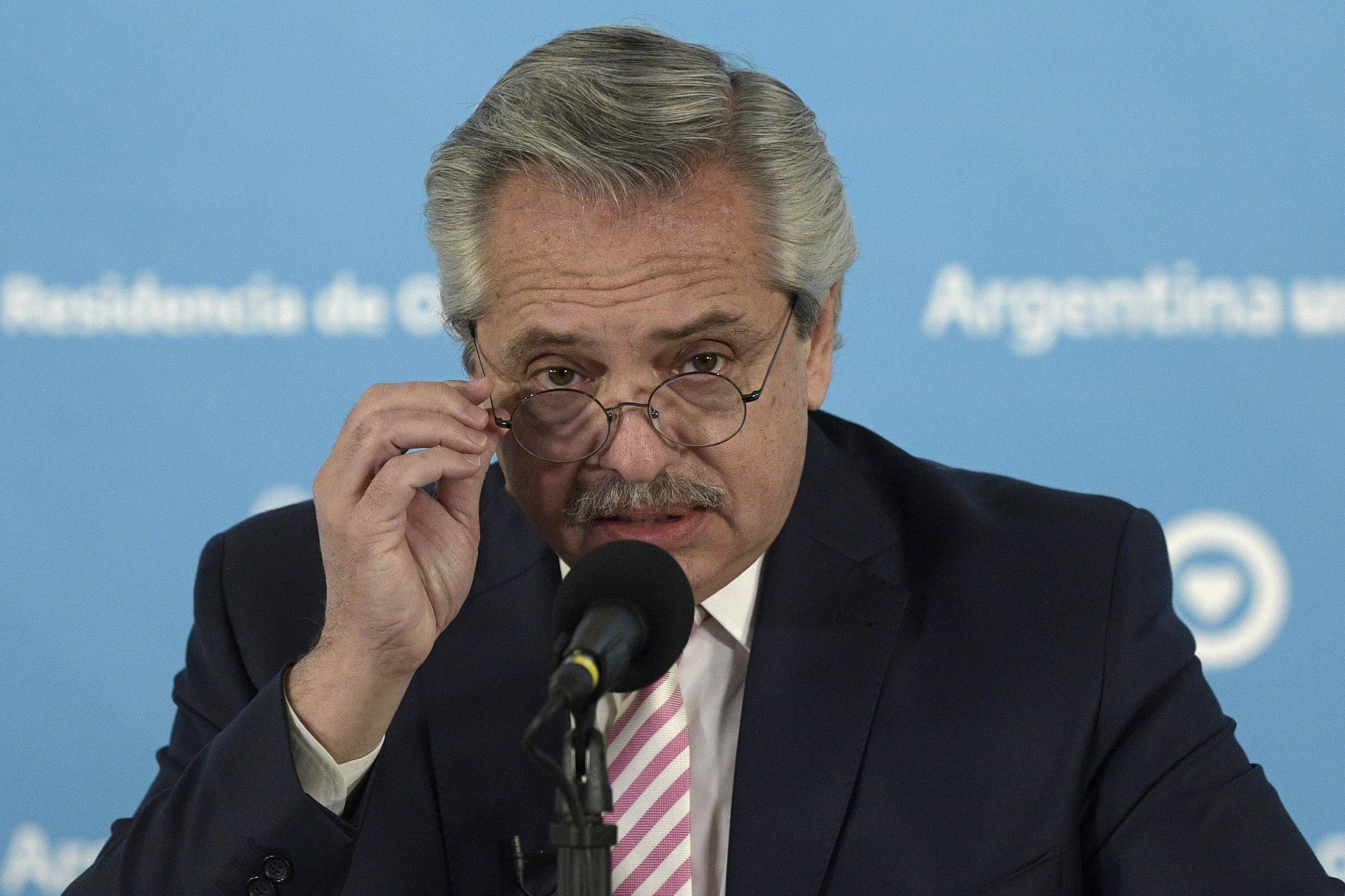 Alberto Fernández (Foto: EFE/ Juan Mabromata)