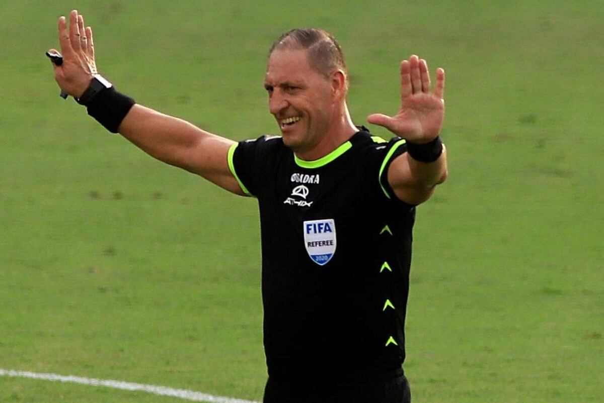Néstor Pitana, el designado para dirigir a Talleres y Rosario Central en el Kempes