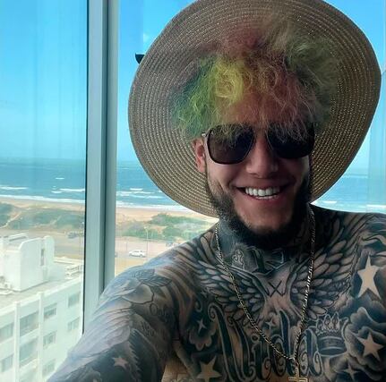 Alex Caniggia criticó las playas argentinas.