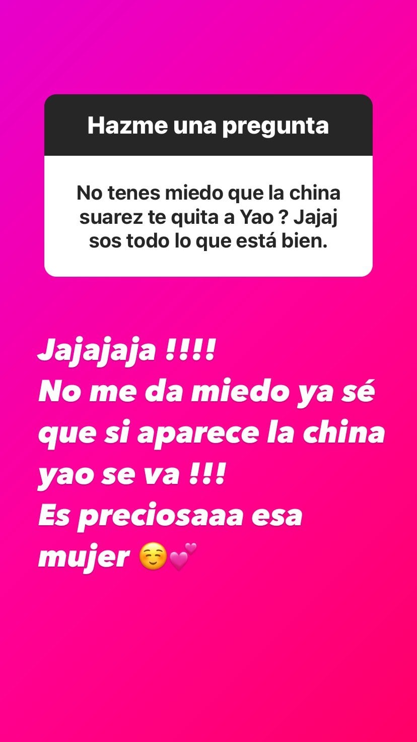 La rosarina demostró su gran sentido del humor en Instagram.