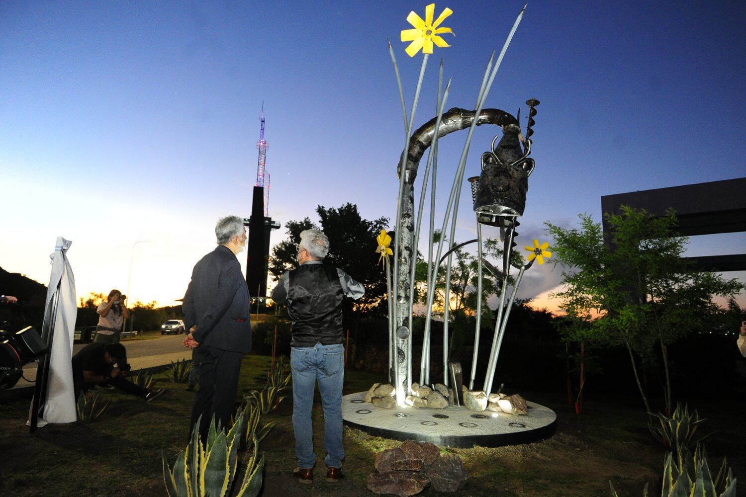 Escultura en Terrazas del Portezuelo, San Luis