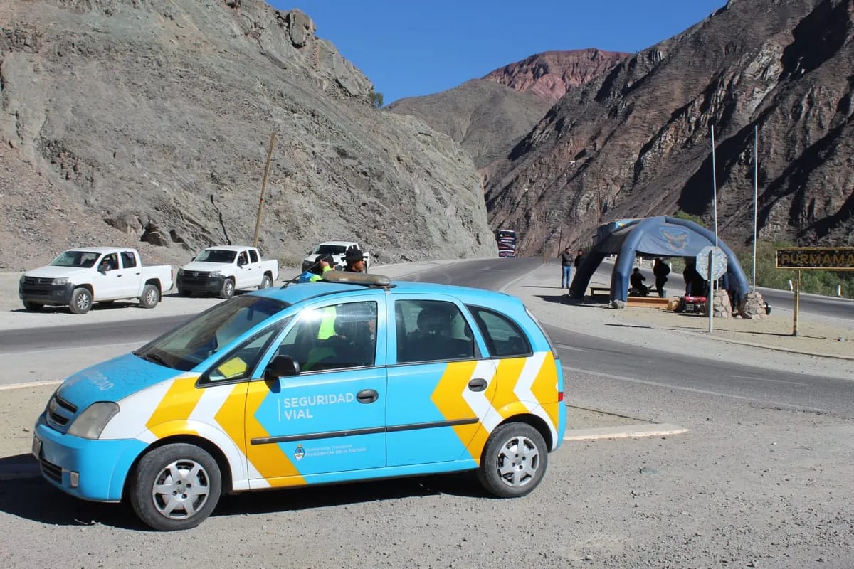 Seguridad Vial articula acciones para garantizar los derechos sobre la libre circulación en la zona de la Quebrada de Humahuaca.