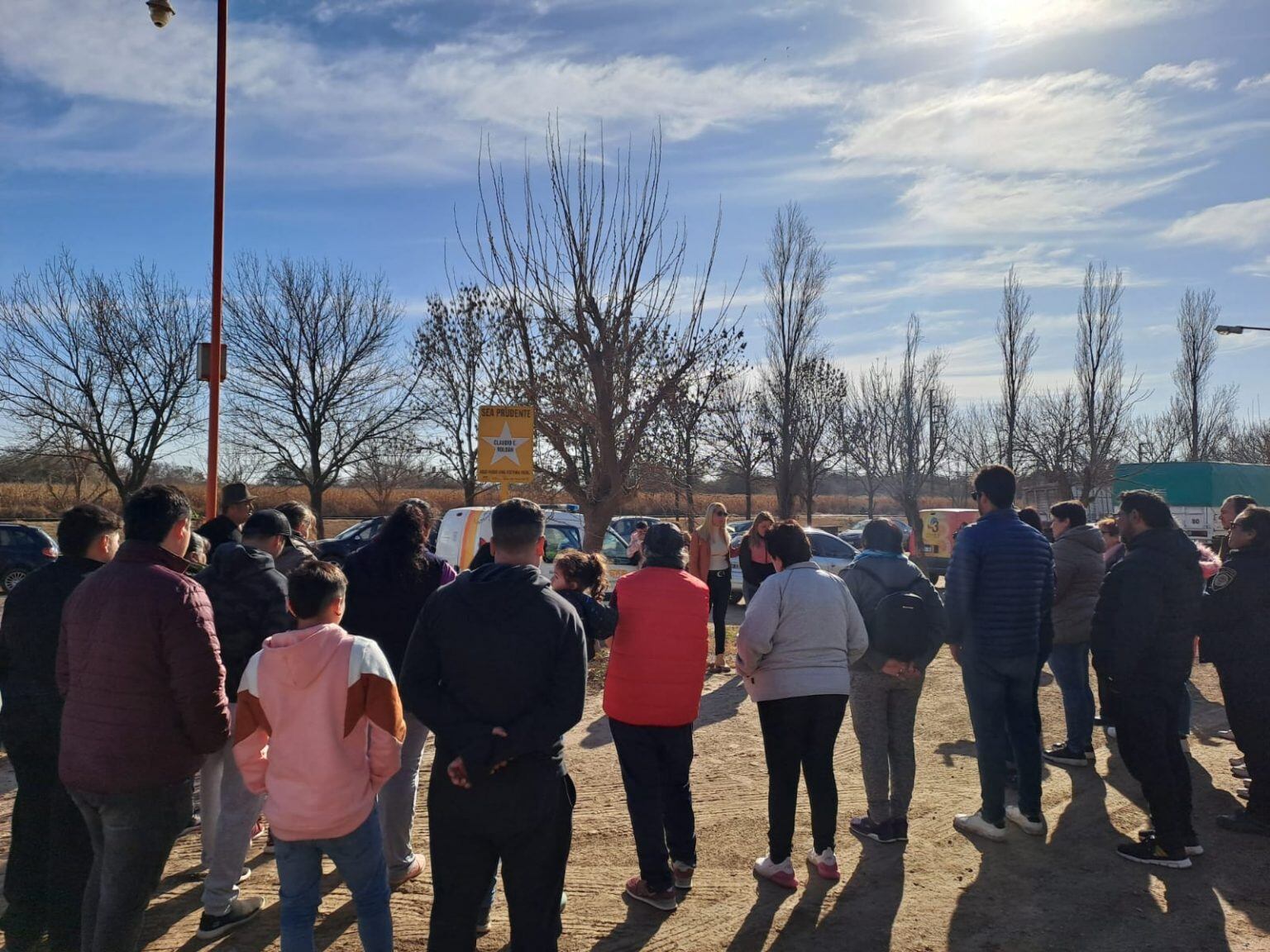 Estrella en homenaje a Claudio Roldan, víctima vial El Fuertecito