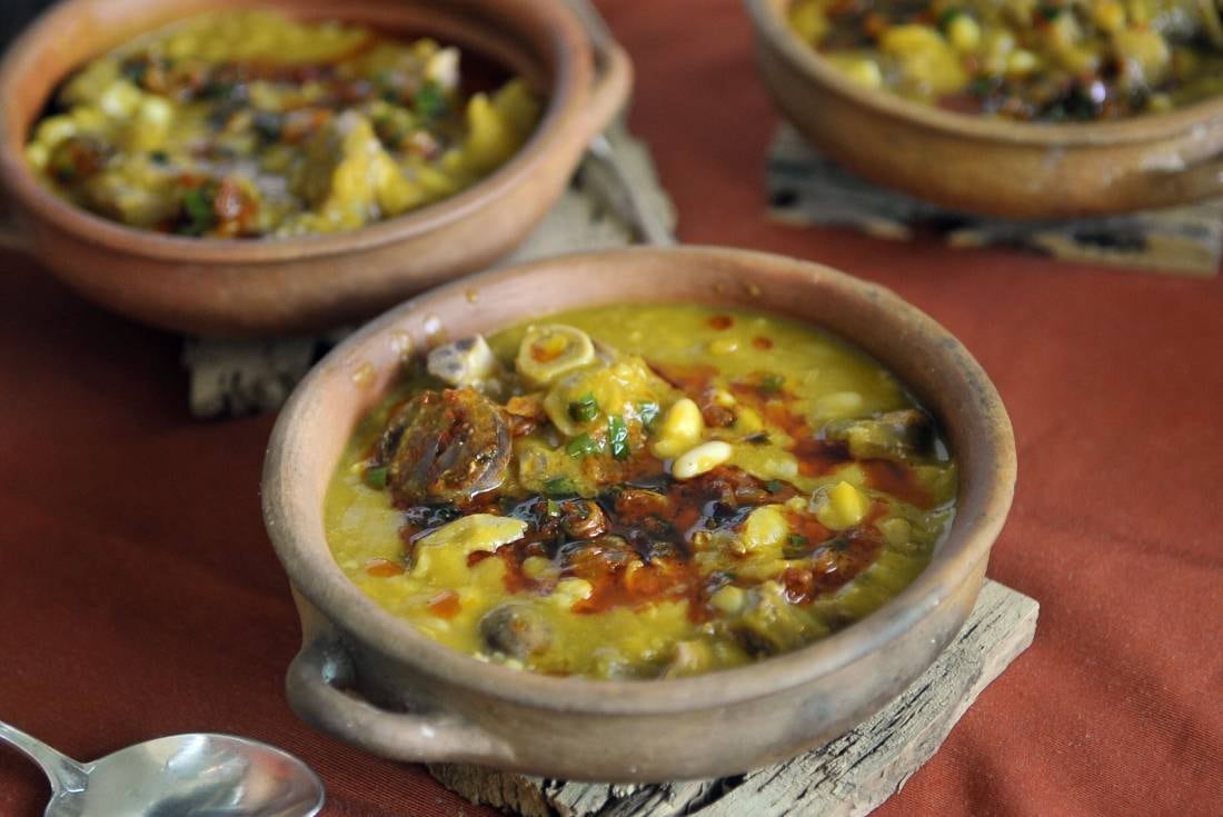 Receta de locro (Javier Ferreyra).