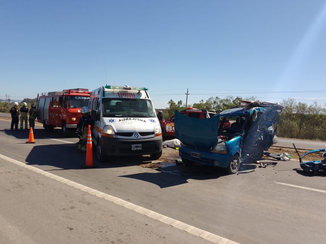 Siniestro vial Ruta nacional 14