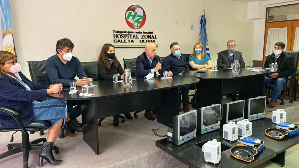 El acto de entrega se realizó en el auditorium del Hospital Zonal.