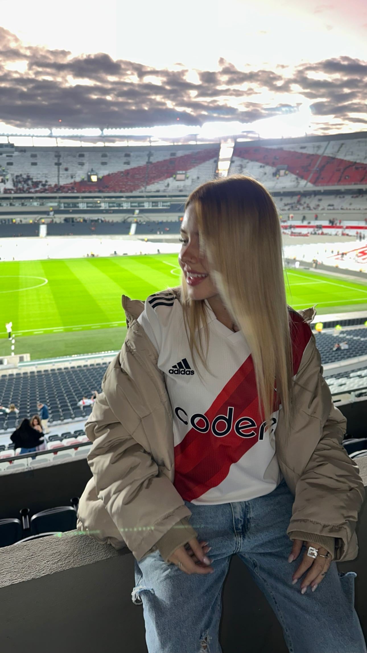 Coti Romero en el Monumental