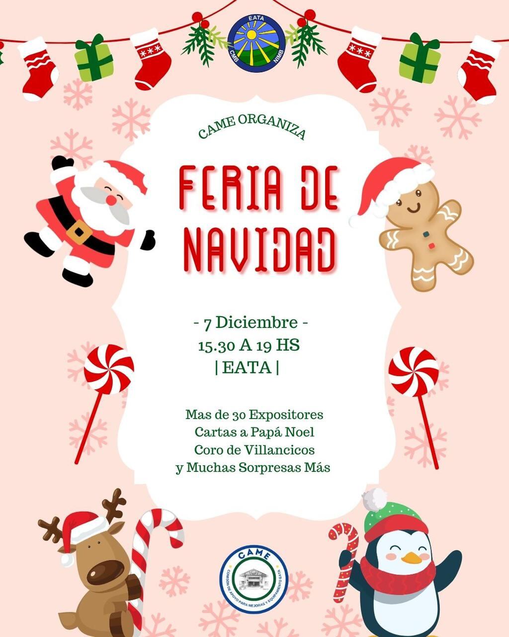 Feria de Navidad en la Escuela Agropecuaria de Tres Arroyos