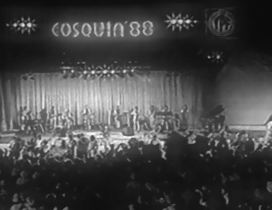 La Mona y su concierto en 1988.