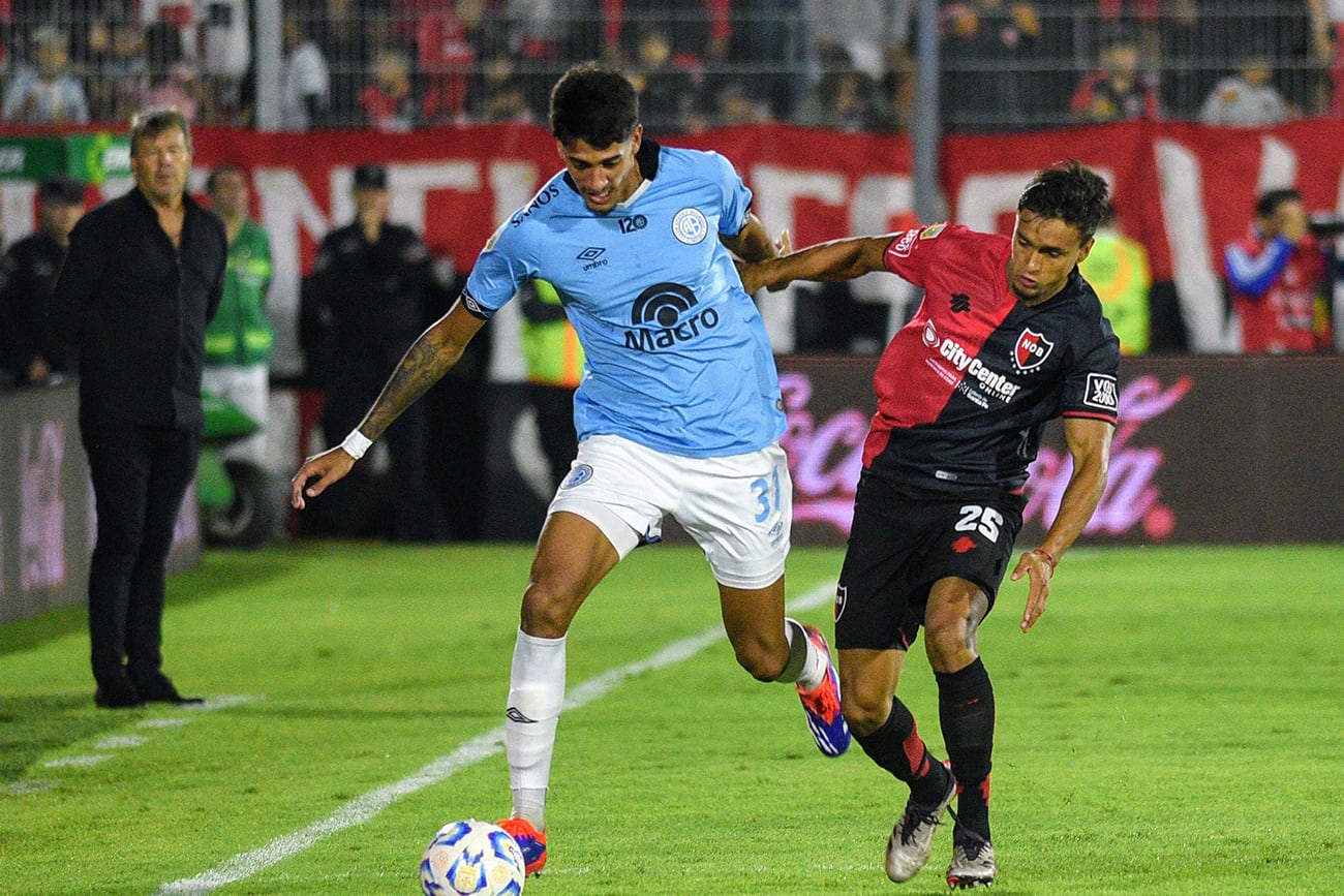 Belgrano visita a Newell’s por la novena fecha de la Liga Profesional. (Fotobaires)