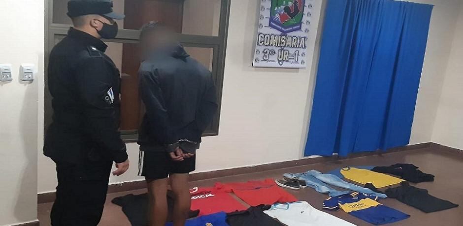 Dos jóvenes fueron detenidos en un operativo en Posadas.