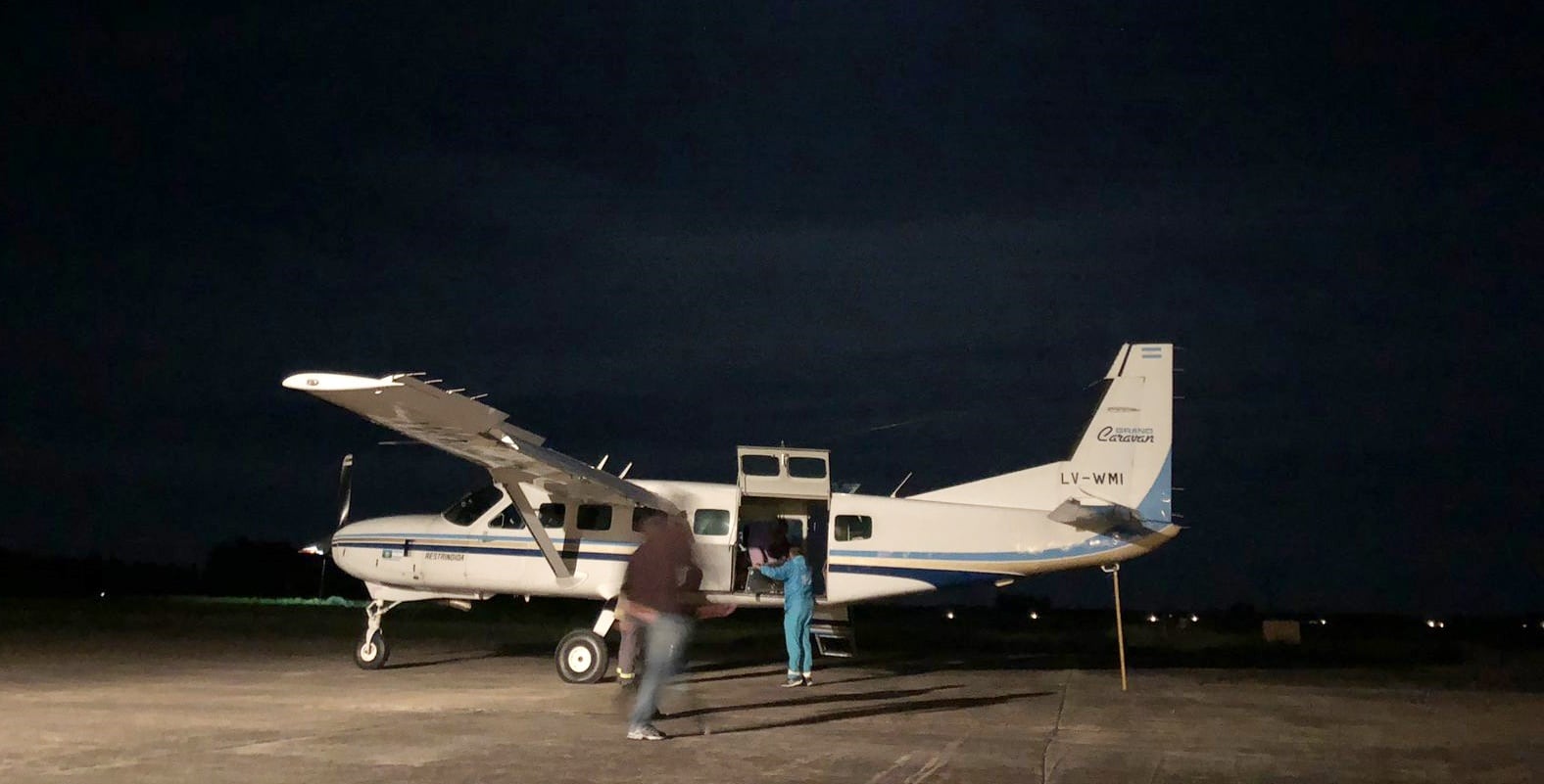 Partió Desde Tres Arroyos un vuelo sanitario hacia el Hospital Italiano de La Plata