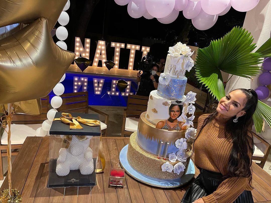 Natti Natasha festejó su cumpleaños en Miami.